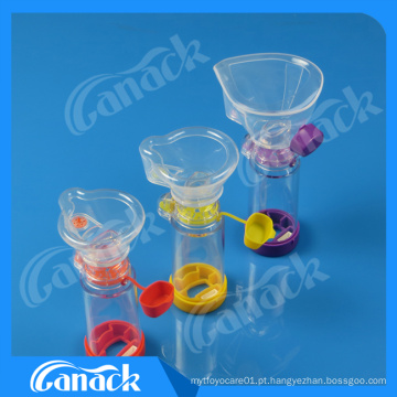 Espaçador de asma animal com silicone